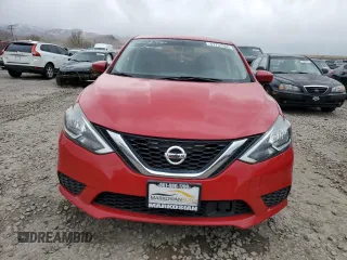 2018 Nissan Sentra SV with VIN 3N1AB7APXJL663246, listed as a Copart auction lot 47737365 with 0 mi miles and Salvage Title. Bid and sale history available at carsss.com. Image 5.