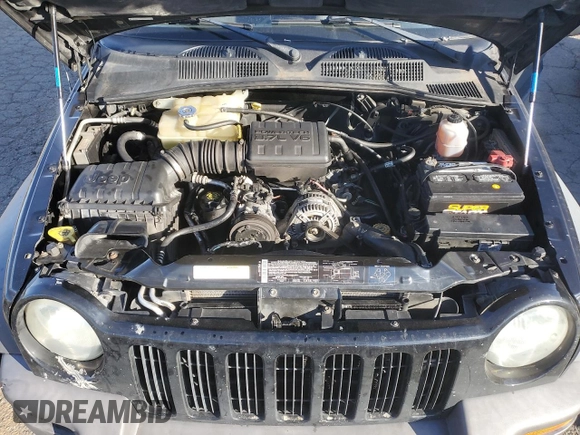 2003 Jeep Liberty Sport with VIN 1J4GK48KX3W658457, listed as a Copart auction lot 41863855 with 194,747 mi miles and Salvage Title. Bid and sale history available at DreamBid. Image 11.