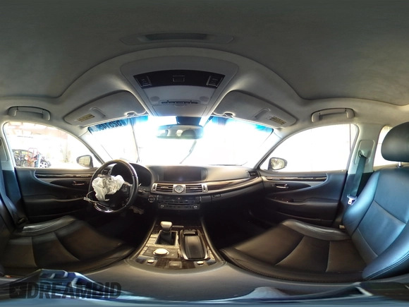 2013 Lexus LS 460 with VIN JTHBL5EF5D5118661, listed as a Copart auction lot 52514565 with Not provided miles and Salvage title. Bid and sale history available at DreamBid. Image 12.
