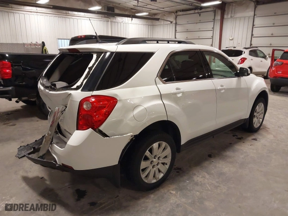2011 Chevrolet Equinox LT w/2LT with VIN 2CNFLNECXB6205168, listed as a IAAI auction lot 41838416 with 133,620 mi miles. Bid and sale history available at carsss.com. Image 4.