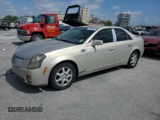 2007 Cadillac CTS with VIN 1G6DP577170136695, listed as a Copart auction lot 53788485 with 102,376 mi miles and Salvage Title. Bid and sale history available at carsss.com. Image 1.