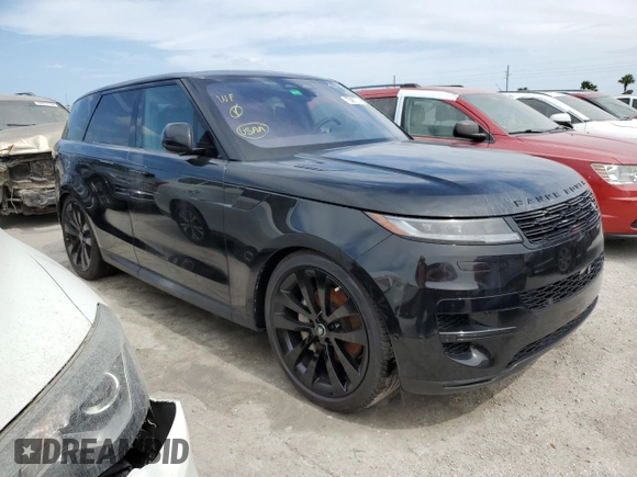 2023 Land Rover Range Rover Sport SE with VIN SAL1P9EU5PA116212, listed as a Copart auction lot 75087774 with Not Provided miles and Non Repairable. Bid and sale history available at DreamBid. Image 4.