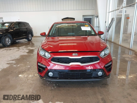 2020 Kia Forte LXS with VIN 3KPF24AD0LE191296, listed as a IAAI auction lot 41554765 with 46,964 mi miles. Bid and sale history available at carsss.com. Image 12.
