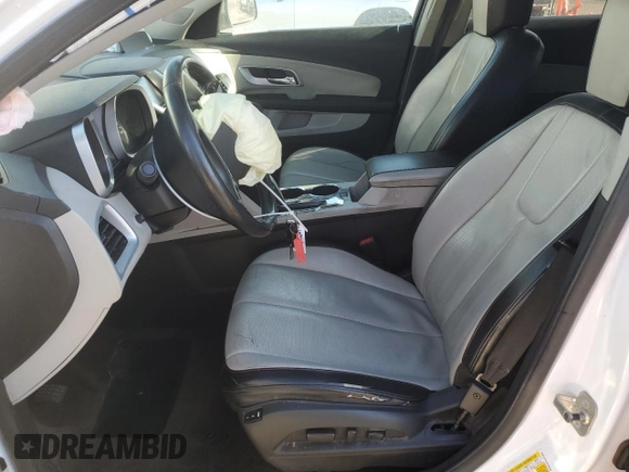 2010 Chevrolet Equinox LTZ z VIN 2CNFLGEY8A6396448, wystawiony jako Copart lot #55357605 z przebiegiem Nie podano mil oraz Szkoda całkowita • Salvage title. Historia ofert i sprzedaży dostępna na DreamBid. Obrazek 7.