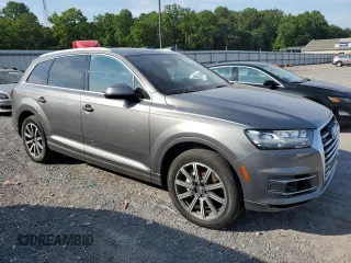 2017 Audi Q7 Premium Plus with VIN WA1LAAF76HD033118, listed as a Copart auction lot 66484325 with 155,037 mi miles and Clean title. Bid and sale history available at DreamBid. Image 4.