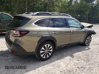 2025 Subaru Outback Touring with VIN 4S4BTAPC4S3117535, listed as a Copart auction lot 68110254 with 1,246 mi miles and Salvage Title. Bid and sale history available at carsss.com. Image 3.