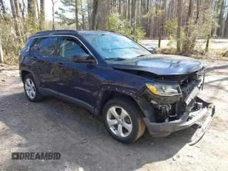 2017 Jeep Compass Latitude with VIN 3C4NJDBB7HT679661, listed as a IAAI auction lot 41886889 with 86,802 mi miles and . Bid and sale history available at DreamBid. Image 1.