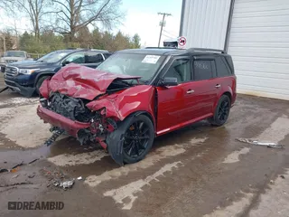 2016 Ford Flex SEL with VIN 2FMGK5C87GBA03604, listed as a IAAI auction lot 41345702 with 125,424 mi miles. Bid and sale history available at carsss.com. Image 2.