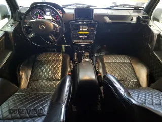 2015 Mercedes-Benz G-Class G 63 AMG with VIN WDCYC7DF8FX240439, listed as a Copart auction lot 47231854 with 47,094 mi miles. Bid and sale history available at carsss.com. Image 8.