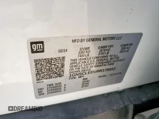 2024 Chevrolet Tahoe Commercial with VIN 1GNSCLED1RR178853, listed as a Copart auction lot 61060615 with 16,145 mi miles and Salvage title. Bid and sale history available at DreamBid. Image 13.