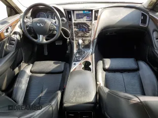 2015 Infiniti Q50 Premium with VIN JN1BV7AR7FM402165, listed as a Copart auction lot 53244085 with 83,519 mi miles and Clean title. Bid and sale history available at DreamBid. Image 8.