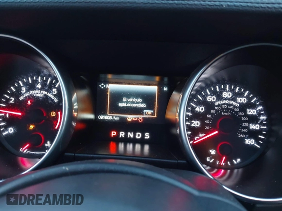 2019 Ford Mustang EcoBoost with VIN 1FA6P8TH0K5150594, listed as a IAAI auction lot 40997411 with 91,603 mi miles and . Bid and sale history available at carsss.com. Image 7.