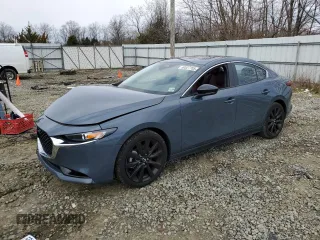 2024 Mazda 3 S Carbon Edition with VIN 3MZBPBCM7RM400739, listed as a Copart auction lot 50527705 with 10,746 mi miles and Salvage Title. Bid and sale history available at DreamBid. Image 1.