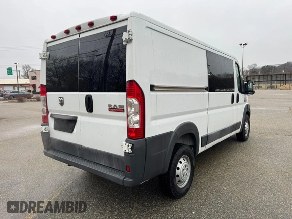 2016 Ram ProMaster Cargo with VIN 3C6TRVAGXGE115998, listed as a Copart auction lot 87132754 with 151,964 mi miles and Clean Title. Bid and sale history available at DreamBid. Image 4.