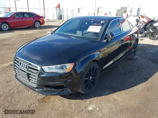 2016 Audi A3 2.0T Premium Plus with VIN WAUE8GFF6G1064676, listed as a IAAI auction lot 41036637 with 110313 miles. Bid and sale history available at carsss.com. Image 18.