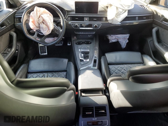 2019 Audi S4 Premium Plus with VIN WAUB4AF42KA034240, listed as a Copart auction lot 80744564 with 45,953 mi miles and Salvage Title. Bid and sale history available at carsss.com. Image 8.