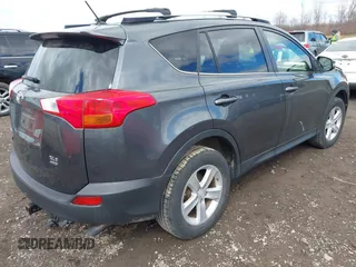 2013 Toyota RAV4 XLE with VIN JTMRFREV6DD026616, listed as a IAAI auction lot 41925511 with 114,771 mi miles and . Bid and sale history available at carsss.com. Image 4.