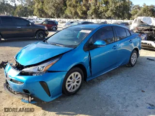 2022 Toyota Prius L Eco with VIN JTDKAMFU8N3157269, listed as a Copart auction lot 83969024 with 40,386 mi miles and Non Repairable. Bid and sale history available at carsss.com. Image 1.