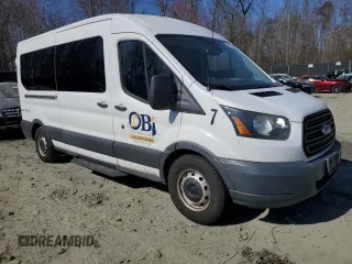 2015 Ford Transit Passenger XL with VIN 1FBAX2CM9FKA08299, listed as a Copart auction lot 48415005 with 162,944 mi miles and Clean Title. Bid and sale history available at carsss.com. Image 4.