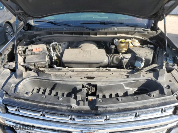 2023 Chevrolet Suburban Premier with VIN 1GNSCFKD5PR394675, listed as a Copart auction lot 49641395 with 56,946 mi miles and Salvage Title. Bid and sale history available at carsss.com. Image 12.