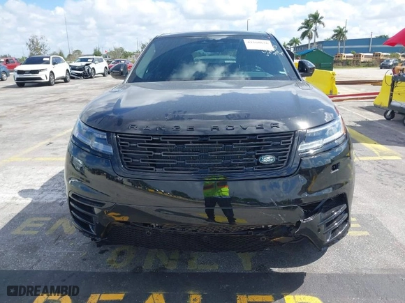 2025 Land Rover Range Rover Velar Dynamic SE with VIN SALYL2EX8SA810607, listed as a IAAI auction lot 41568626 with 565 mi miles. Bid and sale history available at carsss.com. Image 6.