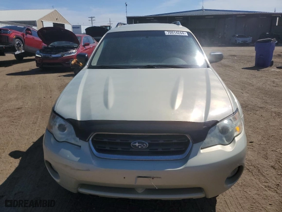 2007 Subaru Legacy Wagon Outback with VIN 4S4BP61C976314734, listed as a Copart auction lot 70914244 with 0 mi miles and Clean Title. Bid and sale history available at carsss.com. Image 5.