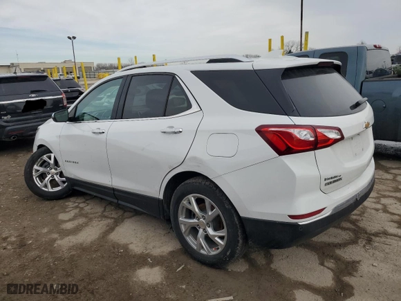 2020 Chevrolet Equinox Premier with VIN 2GNAXNEV4L6238552, listed as a Copart auction lot 46359055 with 99,763 mi miles and Salvage Title. Bid and sale history available at carsss.com. Image 2.