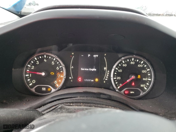 2015 Jeep Renegade Latitude with VIN ZACCJBBT6FPB28274, listed as a Copart auction lot 48231955 with 125,287 mi miles and Clean Title. Bid and sale history available at carsss.com. Image 9.
