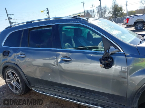 2020 Mercedes-Benz GLS 450 with VIN 4JGFF5KE7LA192588, listed as a IAAI auction lot 41617997 with 75,359 mi miles and . Bid and sale history available at DreamBid. Image 13.