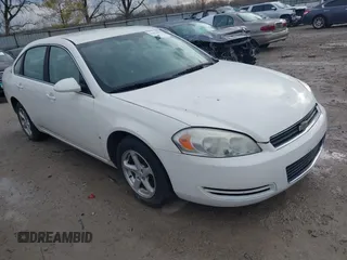 2008 Chevrolet Impala with VIN 2G1WS583289173545, listed as a IAAI auction lot 41874615 with 150,000 mi miles and . Bid and sale history available at DreamBid. Image 1.