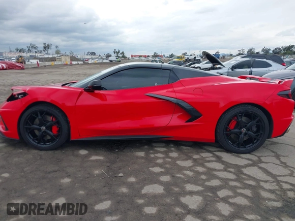 2020 Chevrolet Corvette 2LT with VIN 1G1Y73D46L5115960, listed as a IAAI auction lot 41774420 with 34,413 mi miles. Bid and sale history available at carsss.com. Image 14.