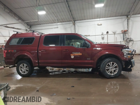 2016 Ford F-150 XLT with VIN 1FTEW1EP6GFA84087, listed as a IAAI auction lot 41548251 with 142,095 mi miles. Bid and sale history available at carsss.com. Image 12.