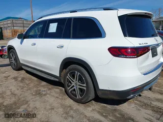 2021 Mercedes-Benz GLS with VIN 4JGFF5KE4MA428566, listed as a IAAI auction lot 41562026 with 35,805 mi miles. Bid and sale history available at carsss.com. Image 3.