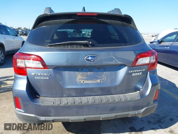 2016 Subaru Outback 2.5i Premium with VIN 4S4BSAEC2G3201088, listed as a IAAI auction lot 41623846 with 235,449 mi miles. Bid and sale history available at carsss.com. Image 16.