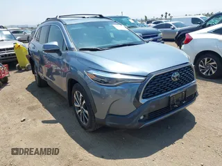 2024 Toyota Corolla Cross XLE with VIN 7MUDAAAG1RV093238, listed as a IAAI auction lot 42639402 with 8,857 mi miles and . Bid and sale history available at DreamBid. Image 1.