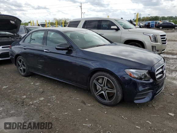 2020 Mercedes-Benz E 350 with VIN WDDZF8EB6LA713083, listed as a Copart auction lot 54484465 with 58,320 mi miles and Salvage Title. Bid and sale history available at DreamBid. Image 4.