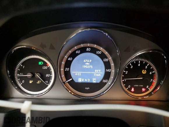 2009 Mercedes-Benz C 300 Sport with VIN WDDGF54X19F210169, listed as a Copart auction lot 61341655 with 190,275 mi miles and Salvage title. Bid and sale history available at DreamBid. Image 9.