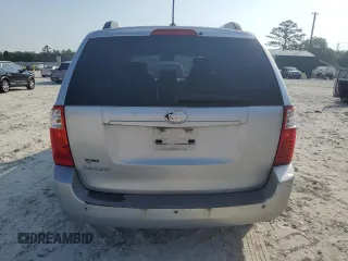 2010 Kia Sedona LX with VIN KNDMG4C34A6340230, listed as a Copart auction lot 67772684 with 142,030 mi miles and Salvage Title. Bid and sale history available at carsss.com. Image 6.