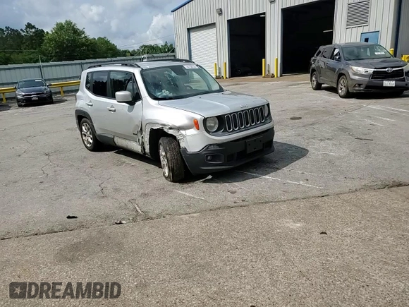 2017 Jeep Renegade Latitude with VIN ZACCJABB3HPG54169, listed as a Copart auction lot 59156235 with 142,892 mi miles and Salvage title. Bid and sale history available at DreamBid. Image 13.