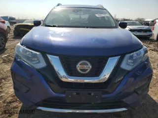 2019 Nissan Rogue SL with VIN 5N1AT2MT0KC832284, listed as a Copart auction lot 46877635 with 125,447 mi miles and Salvage Title. Bid and sale history available at carsss.com. Image 5.