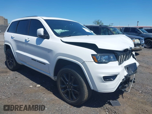 2021 Jeep Grand Cherokee Laredo X with VIN 1C4RJFAG6MC759825, listed as a IAAI auction lot 42281301 with 47,417 mi miles and . Bid and sale history available at DreamBid. Image 1.
