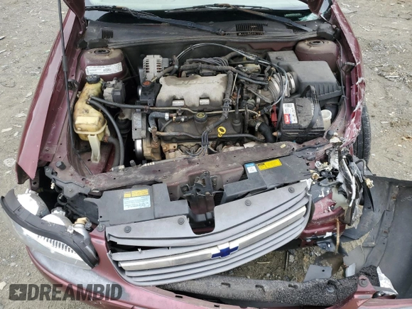 2001 Chevrolet Malibu with VIN 1G1ND52J416158281, listed as a Copart auction lot 48153195 with 184,184 mi miles and Salvage Title. Bid and sale history available at carsss.com. Image 12.