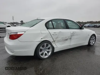 2006 BMW 5 Series 550i with VIN WBANB535X6CP01394, listed as a Copart auction lot 81225264 with 124,599 mi miles and Salvage Title. Bid and sale history available at DreamBid. Image 3.