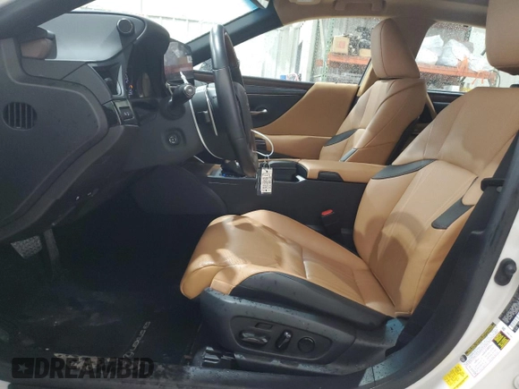 2022 Lexus ES with VIN 58AFZ1B10NU136757, listed as a Copart auction lot 85436704 with 55,491 mi miles and Salvage Title. Bid and sale history available at carsss.com. Image 7.