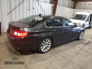 2013 BMW 5 Series 550i xDrive with VIN WBAFU9C56DDY72446, listed as a Copart auction lot 45516545 with 93,780 mi miles and Salvage Title. Bid and sale history available at carsss.com. Image 3.