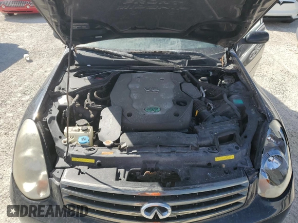 2006 Infiniti G35 with VIN JNKCV51F66M601170, listed as a Copart auction lot 77985654 with 108,136 mi miles and Salvage Title. Bid and sale history available at DreamBid. Image 11.