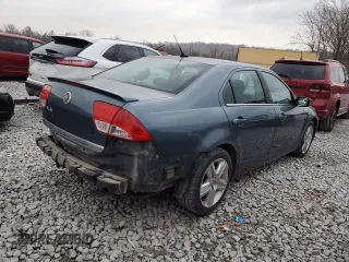 2011 Mercury Milan with VIN 3MEHM0HA8BR601629, listed as a Copart auction lot 81978144 with 207,792 mi miles and Salvage Title. Bid and sale history available at carsss.com. Image 3.