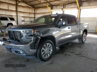 2019 Chevrolet Silverado 1500 with VIN 1GCUWEED8KZ368546, listed as a Copart auction lot 52995015 with 95,713 mi miles and Salvage Title. Bid and sale history available at DreamBid. Image 1.