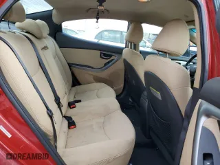2012 Hyundai Elantra GLS with VIN KMHDH4AEXCU435645, listed as a Copart auction lot 51084635 with 212,753 mi miles and Salvage Title. Bid and sale history available at carsss.com. Image 10.