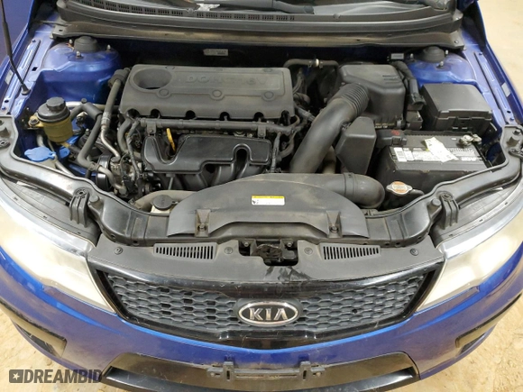 2011 Kia Forte Koup SX with VIN KNAFW6A35B5410297, listed as a Copart auction lot 41574385 with 146779 miles and Salvage Title. Bid and sale history available at carsss.com. Image 11.